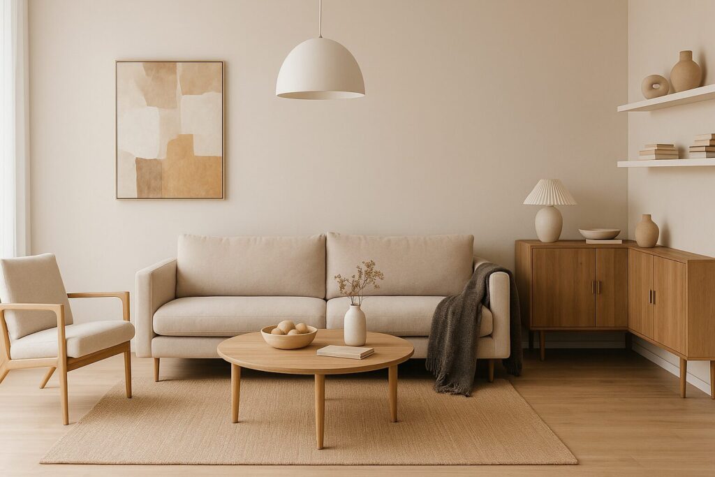 Projetos Design de Interiores Lisboa Ambiente contemporâneo com luz natural e design acolhedor – Cabeçalho Vivenda Creative Home